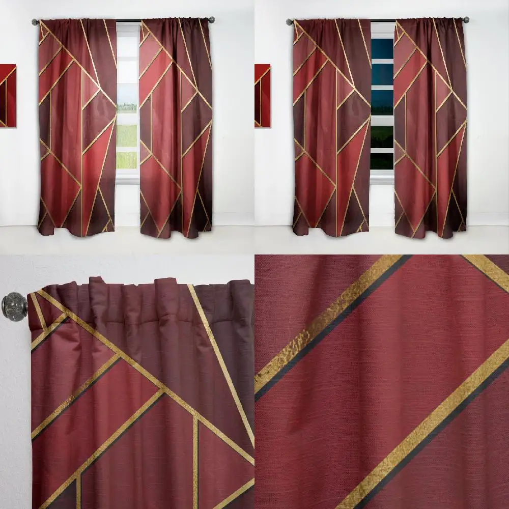 

Capital Gold XII' Modern & Contemporary Curtain Panel