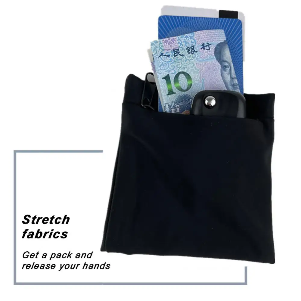 Breathable Wallet Safe Storage Running Gym Cycling Safe Wrist Bag Zipper Wristband Wrist Wallet Pouch Band Mini Multifunctional