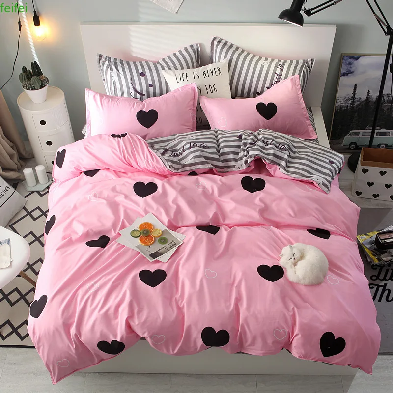 

Bedding Skincare Aloe Vera cotton three/four pieces set can be customized simple comfort home textile grinding Wool Quilt Co