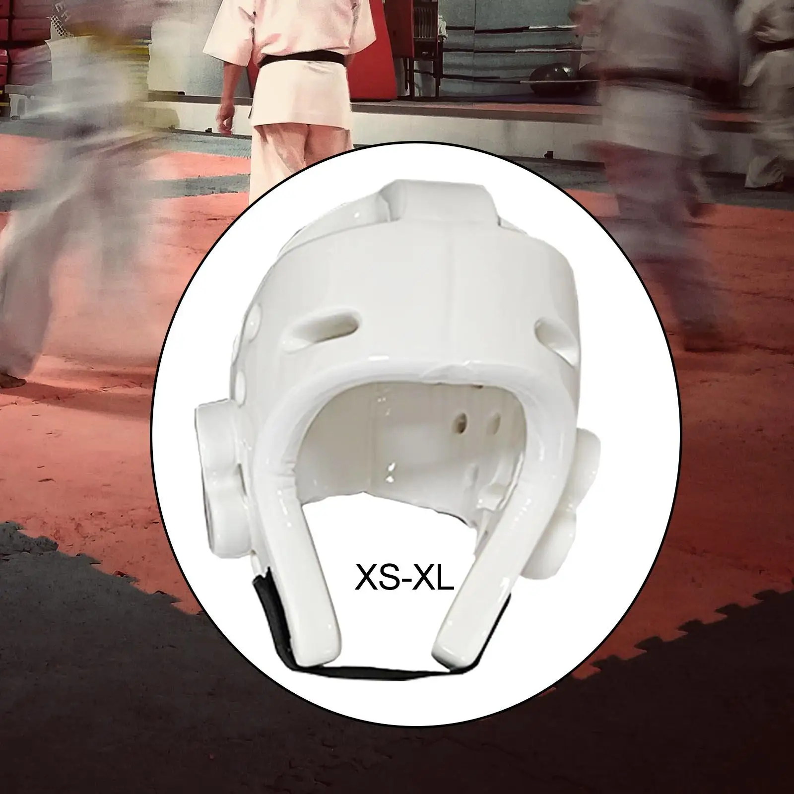 Головной убор для каратэ Портативная защита головы тренировок по боевым