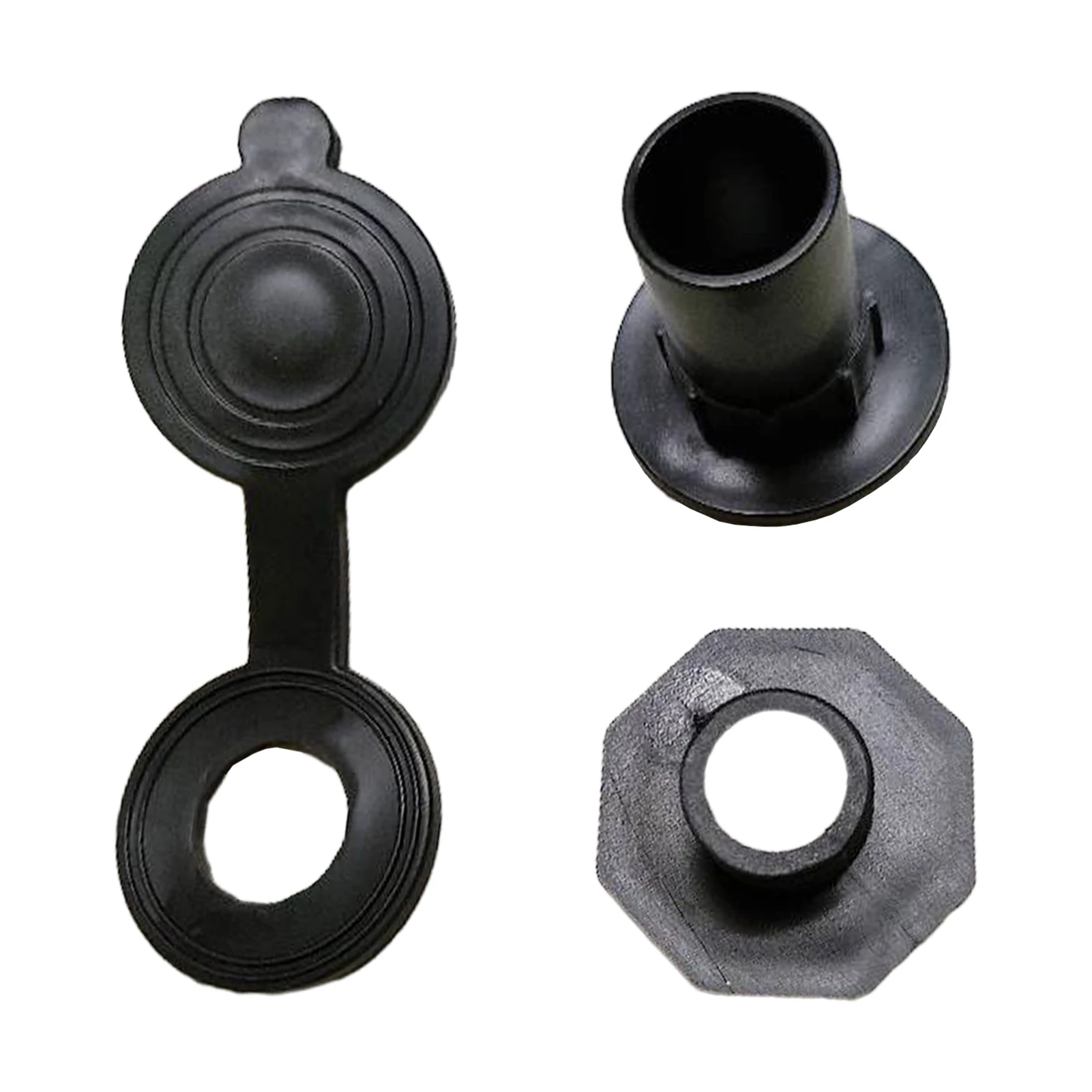 

Cover Threaded Assembly Universal Triple Snap Leakproof Easy To Install Bathtub Replacement Part Durable Drain Plug Plastic