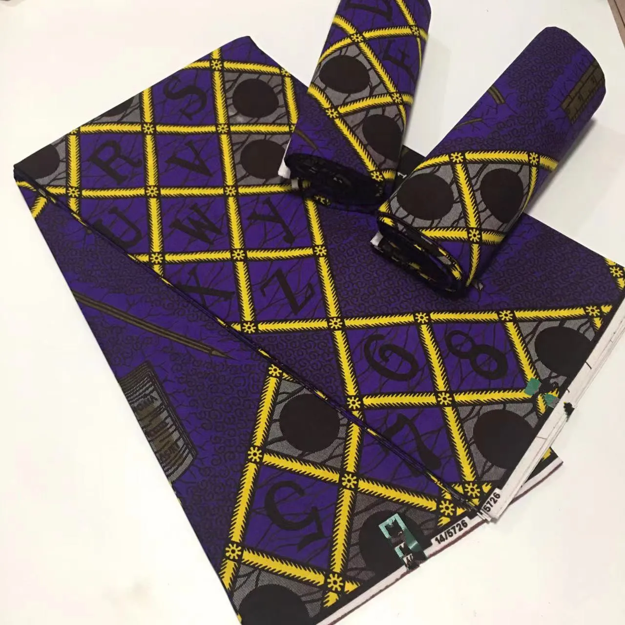 

2022 Hot Sale 100% Cotton Veritable African Wax Print Fabric Real Wax Nigerian Ankara Fabric 6 Yards Ghana Loincloth For Sewing