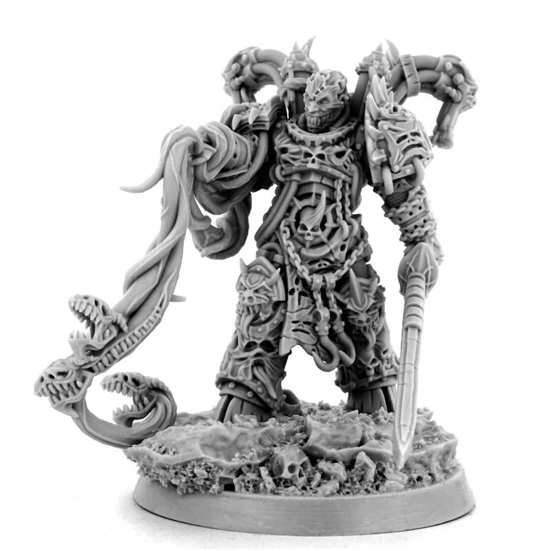

Microscopic Model Unpainted Resin Model DND Wargame Exclusive Chaos CHAOS ETERNAL CHAMPION