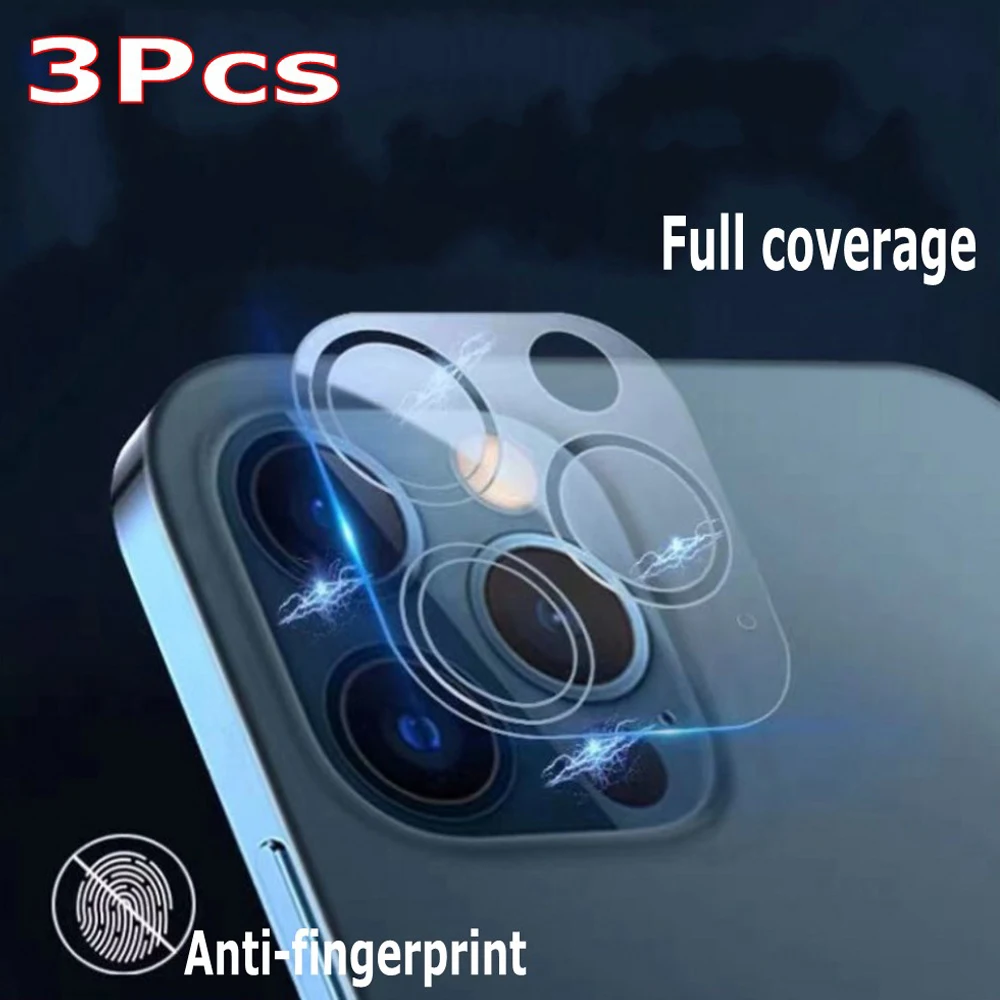 

Закаленное стекло для объектива камеры, защитная пленка для iPhone 11 13 12 Pro Max 13 12 11Pro Max, 3 шт.