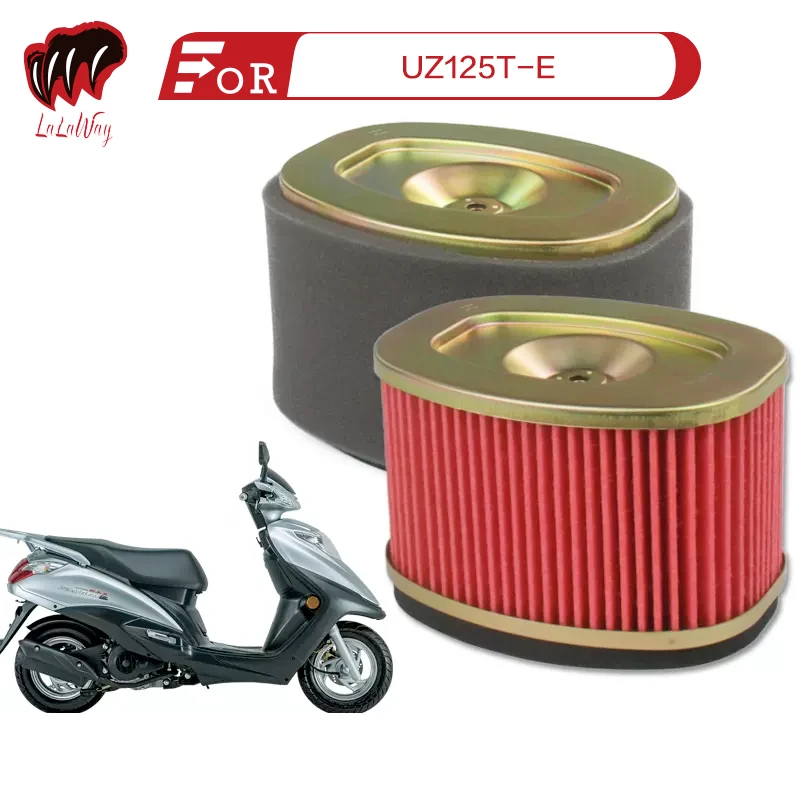 

For HAOJUE SUZUKI UZ125T-E Scooter Motorcycle Air Filter Motor Bike Intake Cleaner