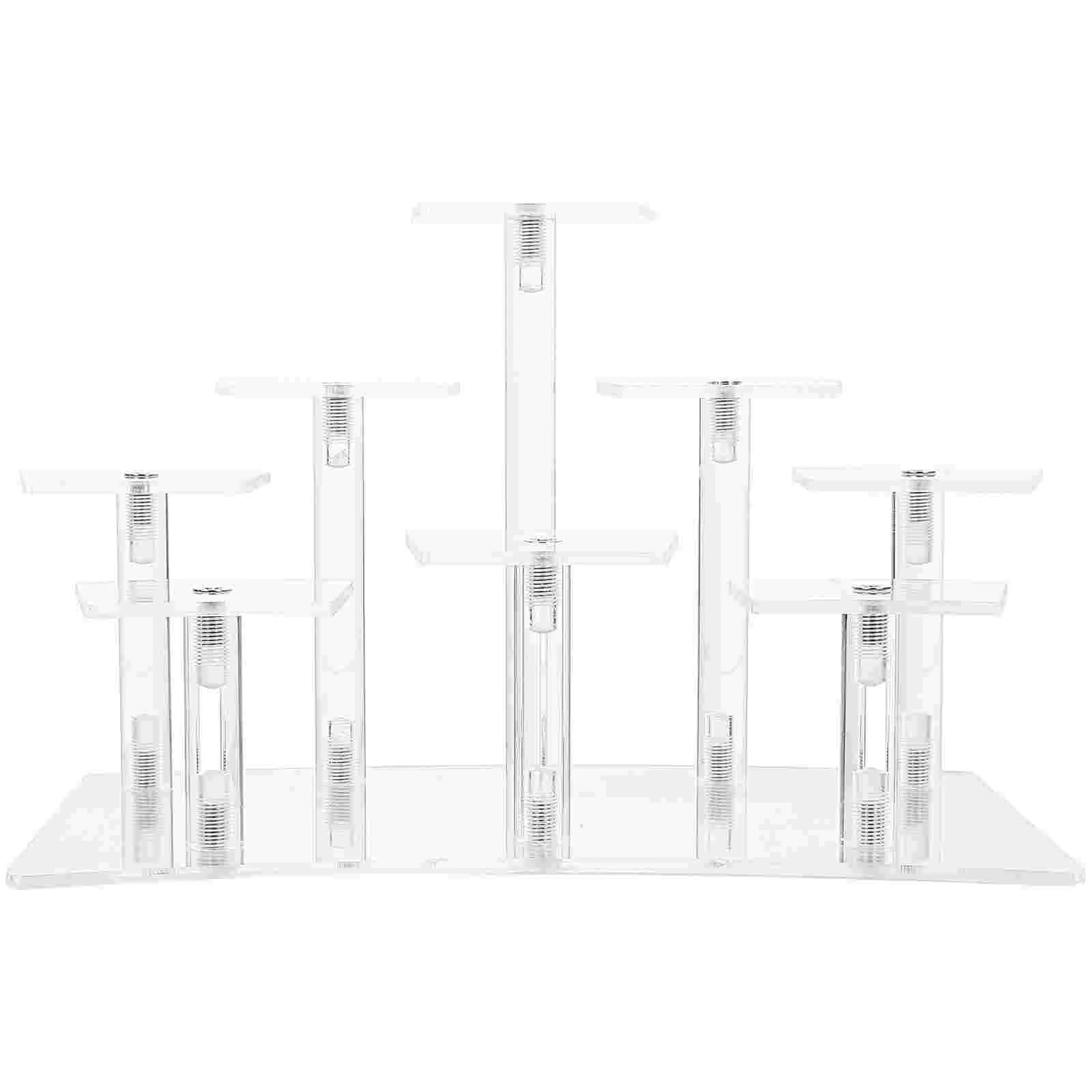 

Stand Display Rack Traystorage Figurine Jewelry Models Holder Plate Decorative Servingdish Trinket Ornaments Organizer