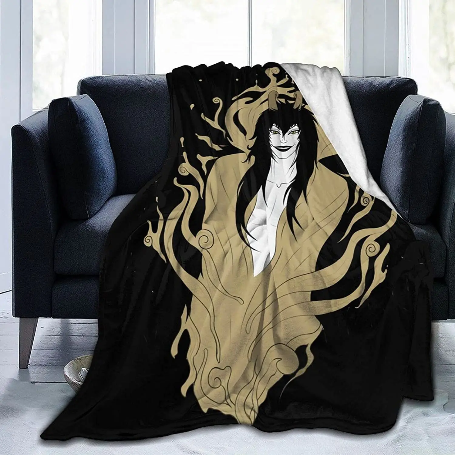 

Caesar Clown Fluffy Soft and Comfortable Blanket, Anime Warm Embrace of Sympathy