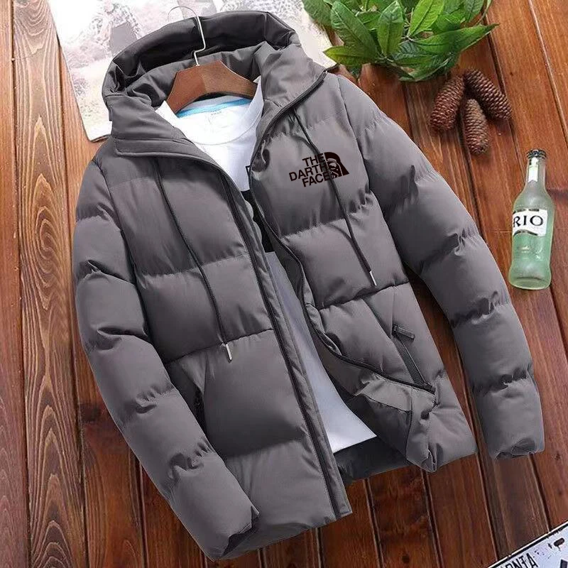 

Men's Winter Fashion Trend Jacket Motorcycle Baseball Jacket Windproof Zipper Windproof Lining Plush Jacket Men's Jacket