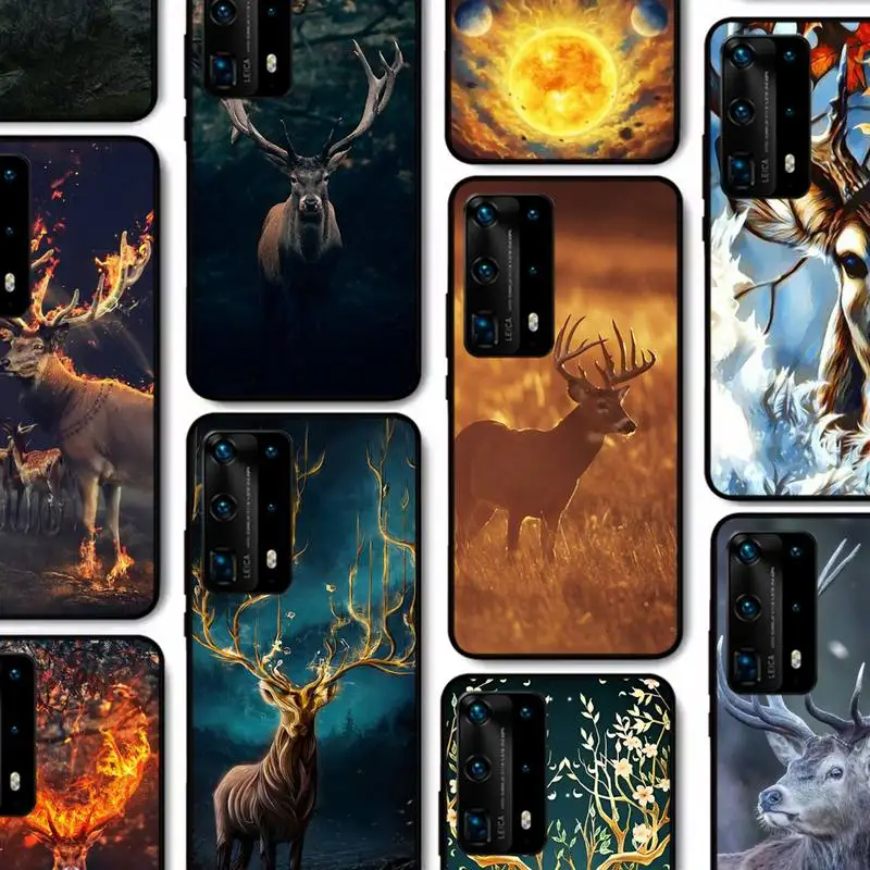 

Deer Hunting Phone Case for Huawei P30 40 20 10 8 9 lite pro plus Psmart2019