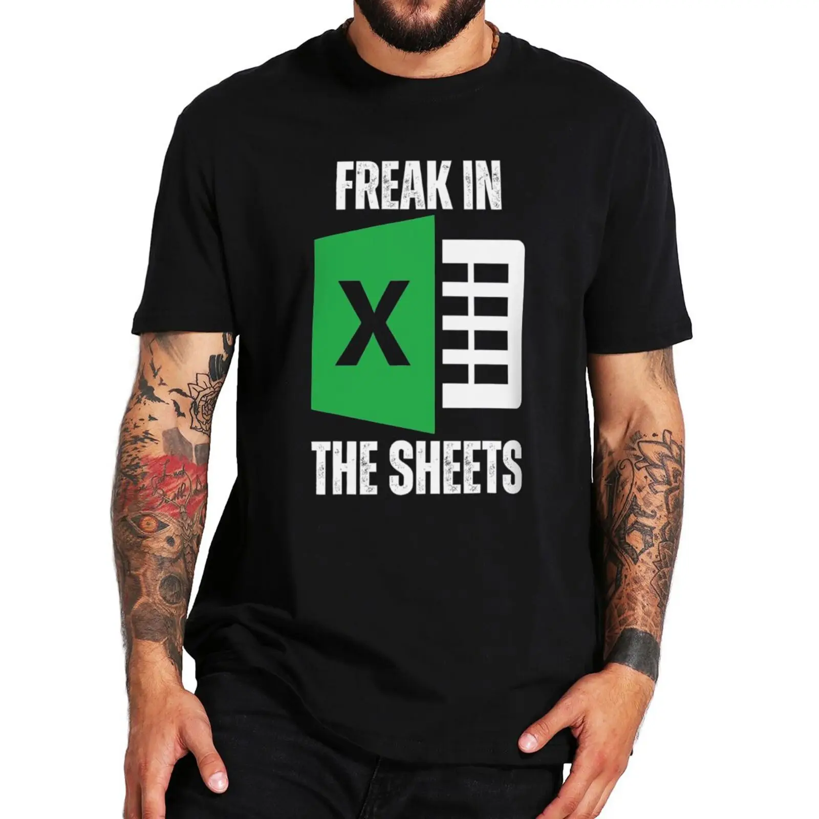 Футболка с надписью Freak In The Sheets
