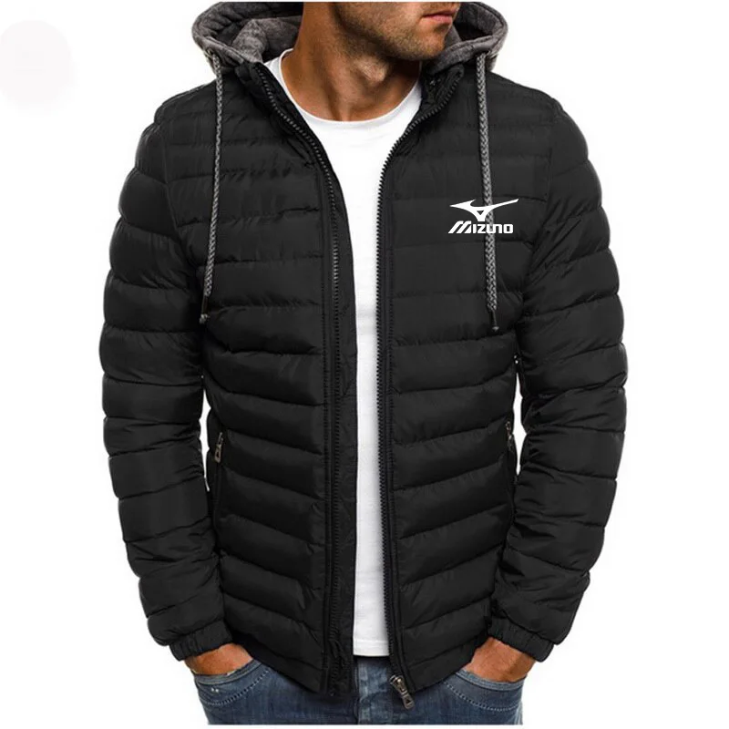 

2023 Fashion Versatile Men's Jacket Fashion Autumn/Winter Leisure Street Hoodie Jacket Men's Waterproof Jacket