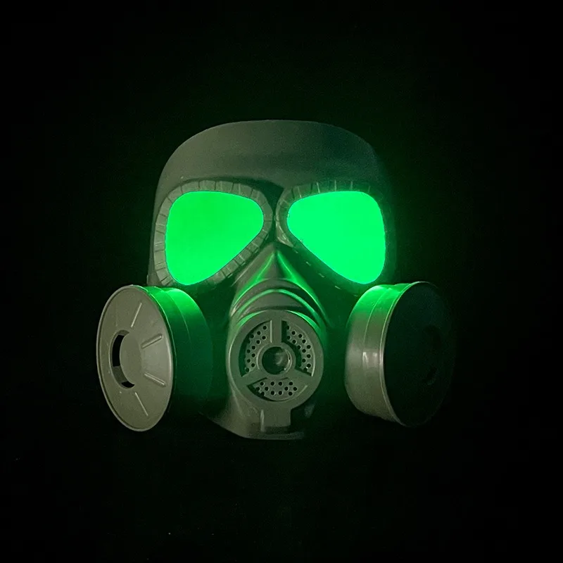 Женская маска оригинальные очки с подсветкой на все лицо модель газовой