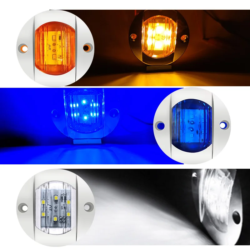 Фонари для лодки морские фонари навигация водонепроницаемый габаритный фонарь