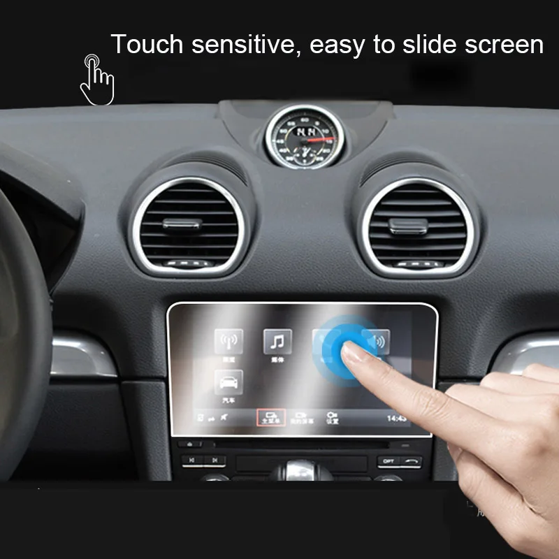 Автомобильный GPS-навигатор защитная стеклянная пленка для Porsche 718 Boxster Cayman 982 2016-2025