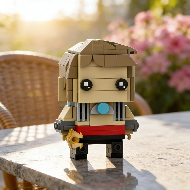 Набор строительных блоков MOC Brickheadz Vaan Final Fantasy XII, 168 деталей, архитектурная модель, развивающая игрушка, идеальный подарок на праздник (art.: 3920db73af82f) - 3920db73af82f