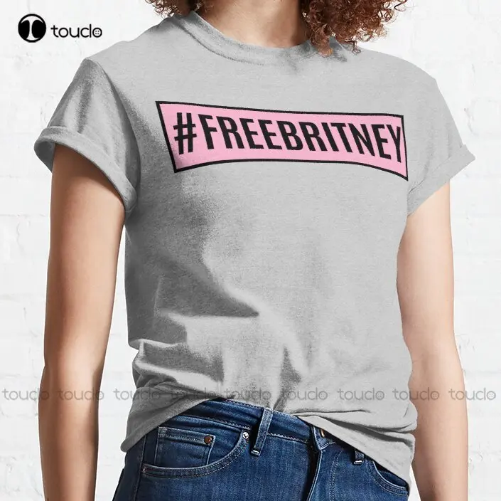 

Классическая хлопковая футболка унисекс New Free Britney