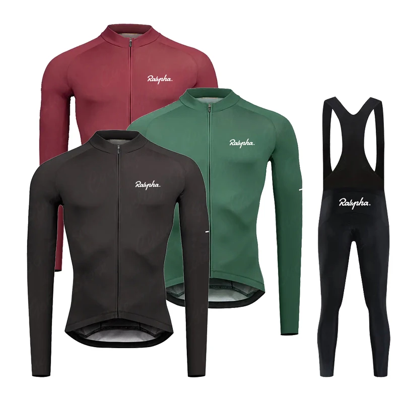 

Raphaful Long Sleeve Cycling Jersey Mens Mtb Cycling Clothing Breathable Bicycle Maillot Ropa Ciclismo Sportwear Bike Clothes