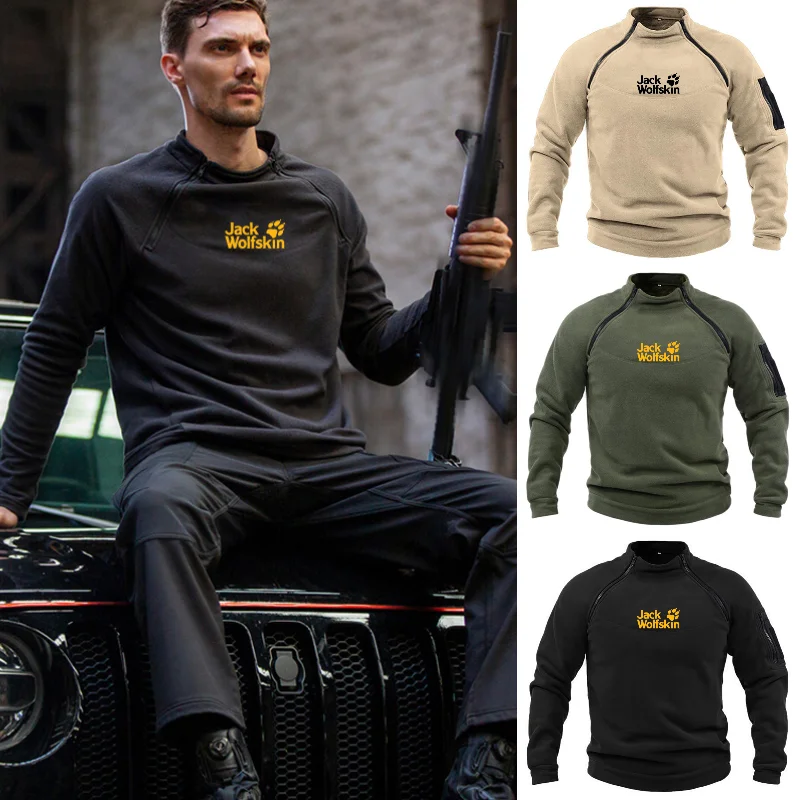 

Мужской оригинальный свитер с принтом, спортивные топы для тренажерного зала, Повседневная тактическая полярная ветрозащитная куртка, теплый пуловер на молнии