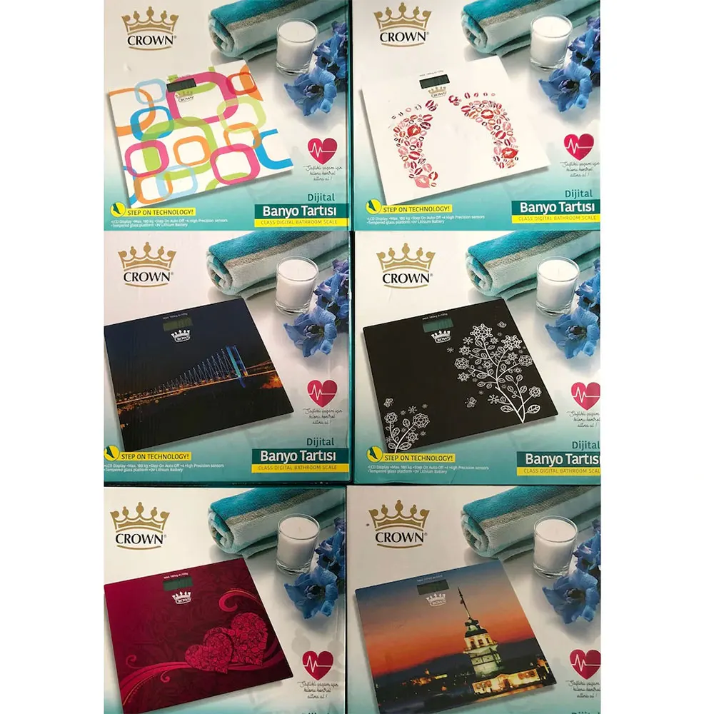 

Стеклянные весы Crown для здоровья, повседневной жизни, похудения