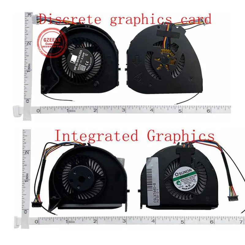 

New Laptop CPU Cooling Fan For Lenovo T440 T450 T440S T450S PC Cooler fans Discrete graphics card/Integrated Graphics
