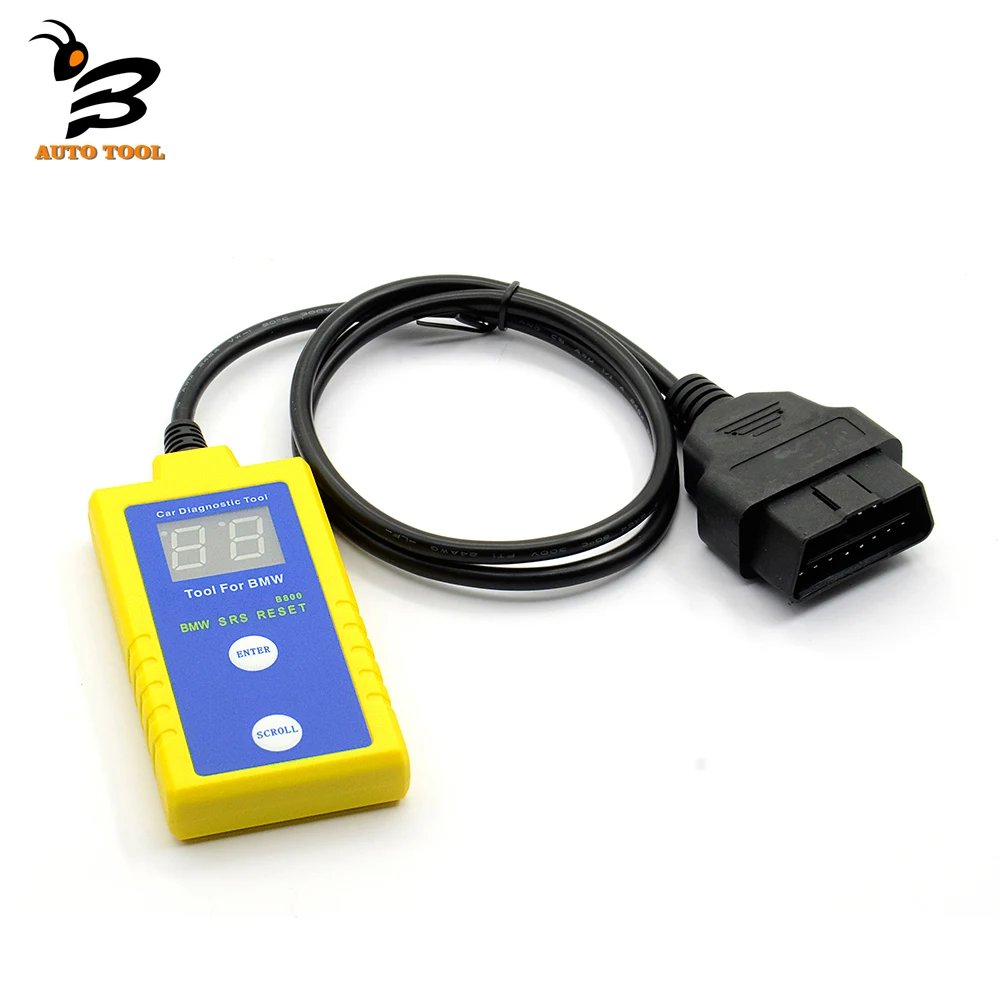 

B800 SRS Scanner Resetter Tool for BMW Fit E36 E46 E34 E38 E39 Z3 Z4 X5 B 800 Reset Scanner OBD Diagnostic Tool