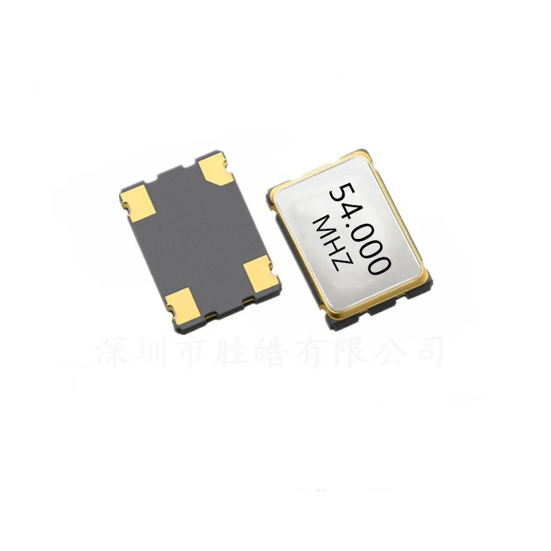 

(10PCS) 7050 5X7MM Active Oscillator Crystal 54MHZ 4P