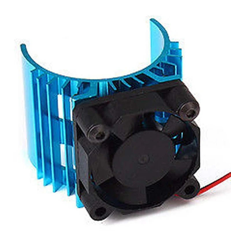 

3X Meta Heat Sink With 5V Cooling Fan For 1/10 RC Car 540 550 3650 Size Motor