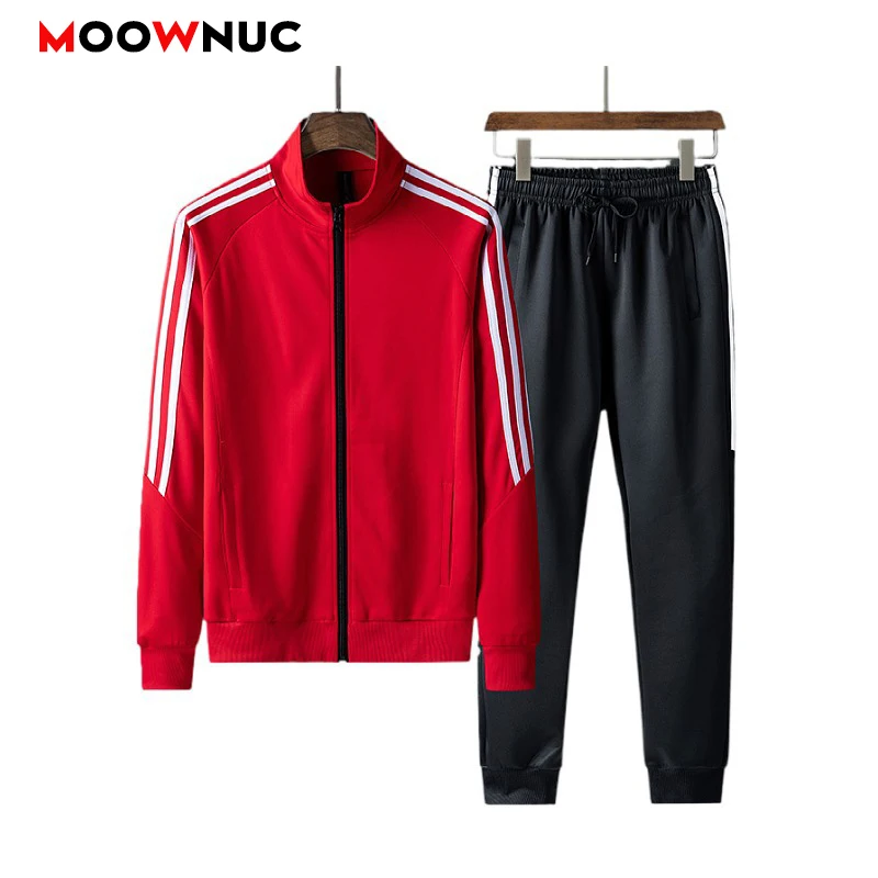 

Sweatshirt Spring New Men's Casual Sets Hoodies + Pants Autumn 2023 Sportswear Jogger Male Fashion Tracksuits Hombre MOOWNUC