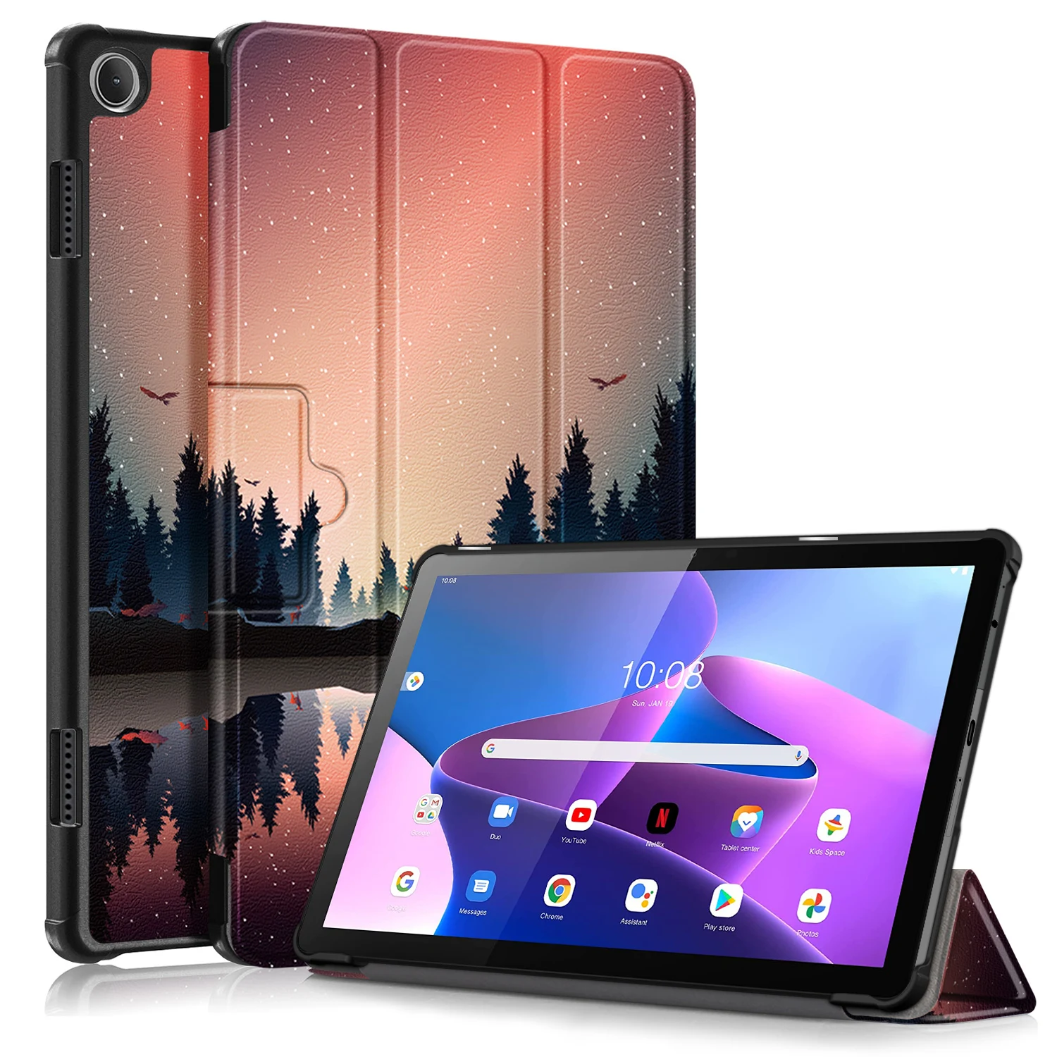 

For Lenovo Tab M8 3rd Gen FHD HD TB 8505F TB-8505X TB-8506F TB-8705F Case PU Leather Protective Case for Lenovo Tab M8 Tablet