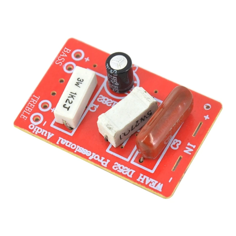 Динамик кроссовера 80 Вт 2-полосный/3-полосный высокочастотный бас-фильтр делитель