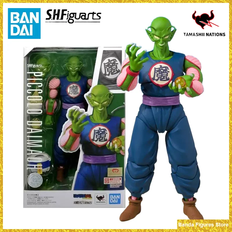 Оригинальный BANDAI S.H.Figuarts King Piccolo Daimaoh Dragon Ball Z в наличии коллекция аниме фигурки