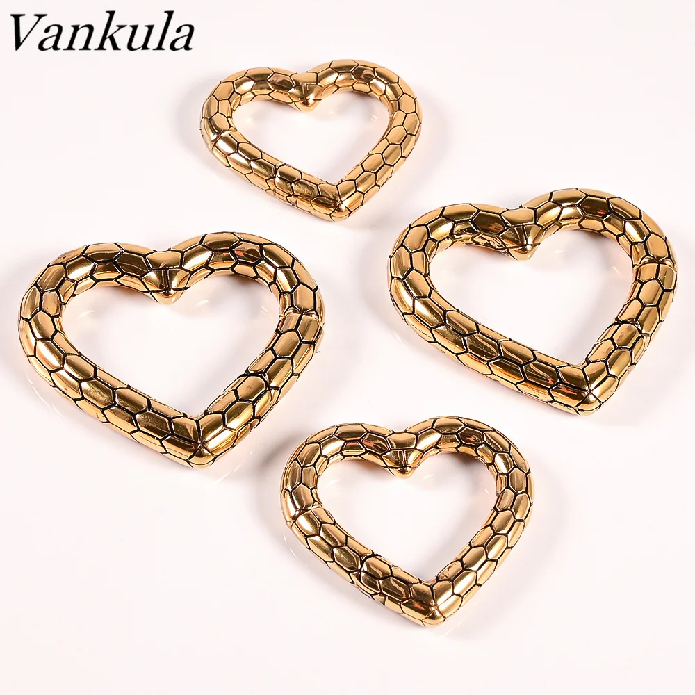 

Vankula 10 шт. Новые Весы в форме сердца для Растягивающихся ушей из нержавеющей стали, затычки для ушей, измерители, комплект для растяжки, ювелирные изделия для тела