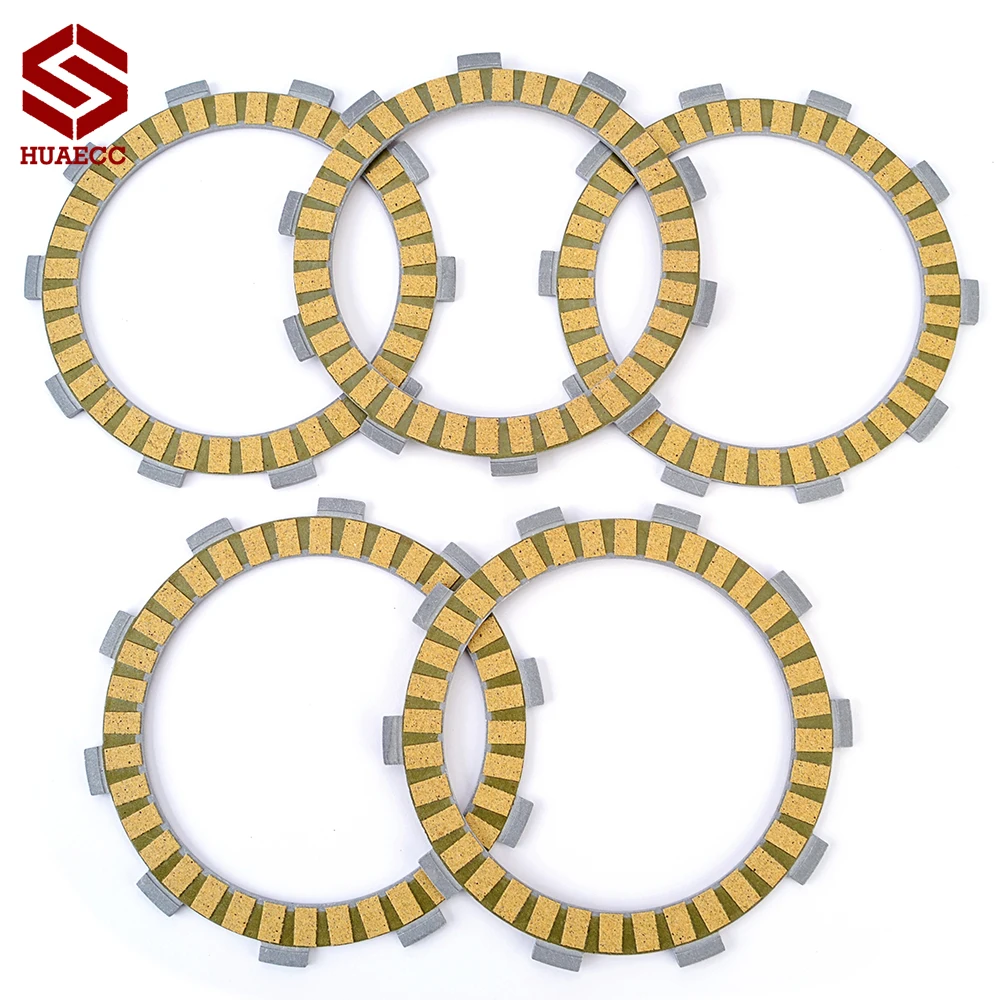 Комплект фрикционных дисков сцепления для Yamaha TW200E TW200 TRAILWAY TW225 TW225E TW125 SR185H SR185J XT200J