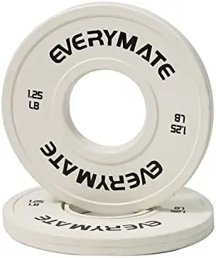 

Change Weight Plates 1.25LB 2.5LB 5LB Set Fractional Plate Bumper Plates for Cross Training Bumper Weight Plates Steel Insert S