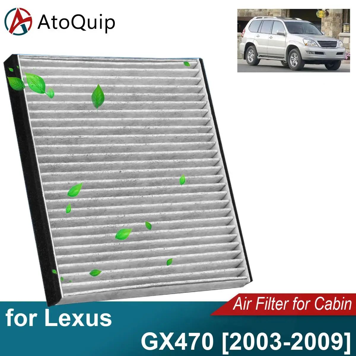 Элемент воздушного фильтра CF10132 для Lexus GX470 2003-2009 87139-06030 87139-32010 87139-YZZ05 87139-YZZ19