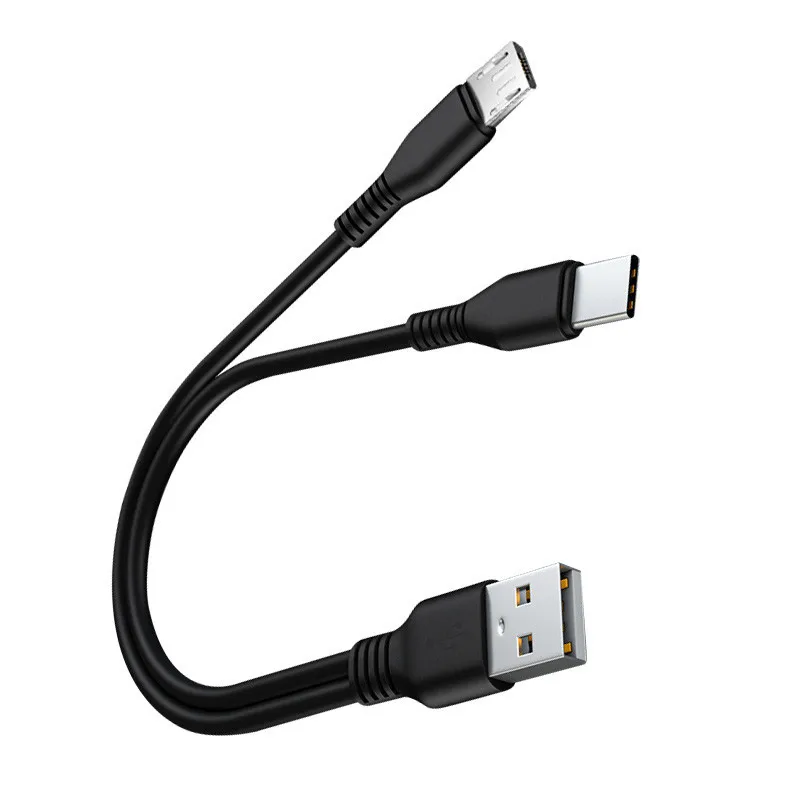Lovebay 2 в 1 USB Type C Micro кабель мобильный телефон для быстрой зарядки Huaiwei Samgsung Xiaomi -