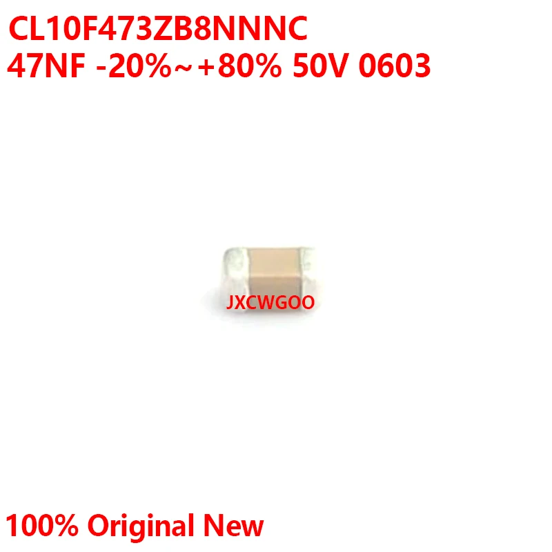 

100 шт. 47 НФ-20% ~ + 80% 50 в CL10F473ZB8NNNC 0603 Y5V оригинальный новый