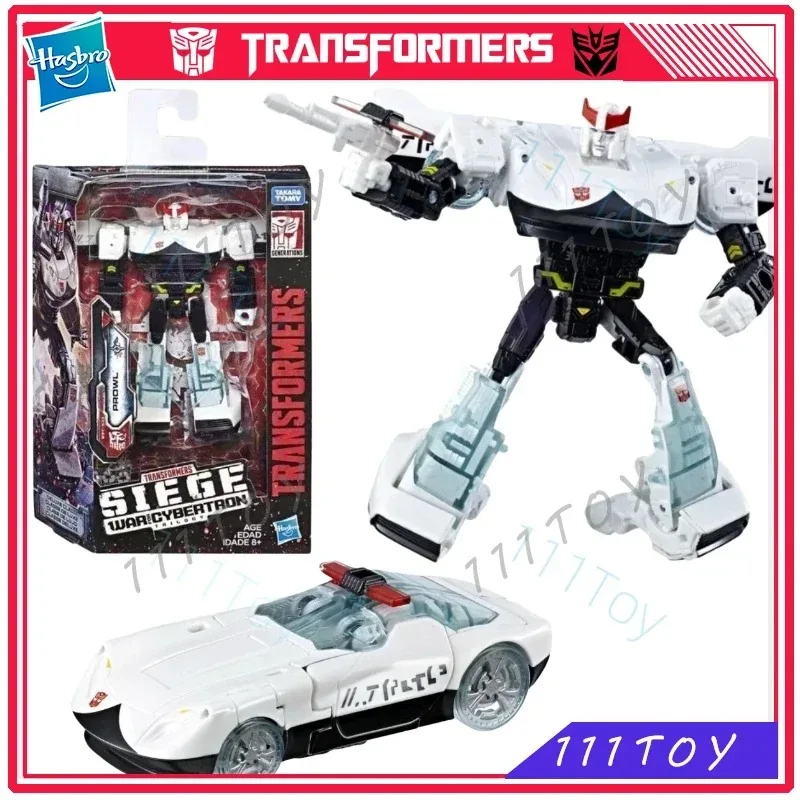 Фото Новые классические игрушки Hasbro Transformers: War for Cybertron Siege WFC-S23 Prowl, аниме-модель, фигурки роботов, игрушки для хобби, подарки №2