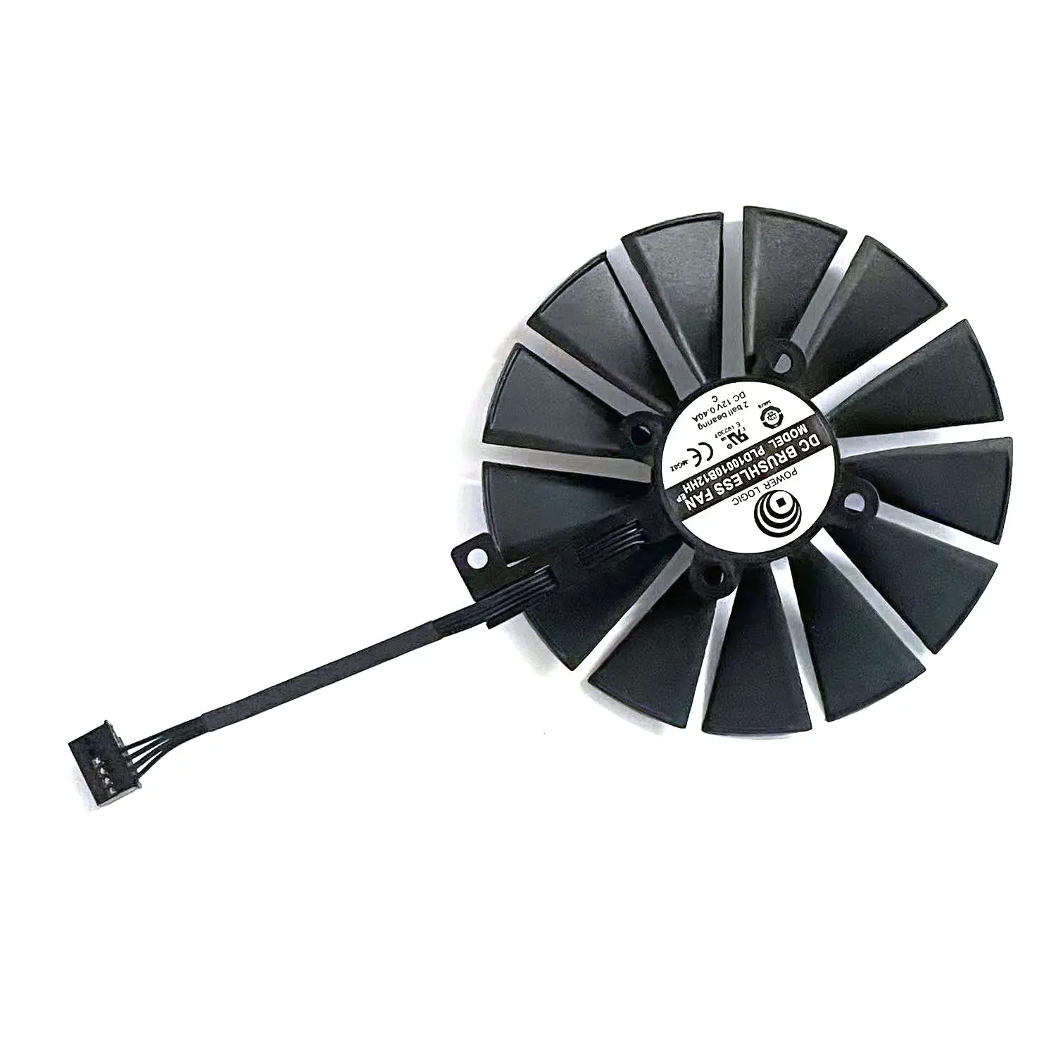 95 мм 6PIN FDC10U12D9-C PLD10010B12HH RTX2060 вентилятор графического процессора для ASUS PH-GTX 1660Ti GTX 1660