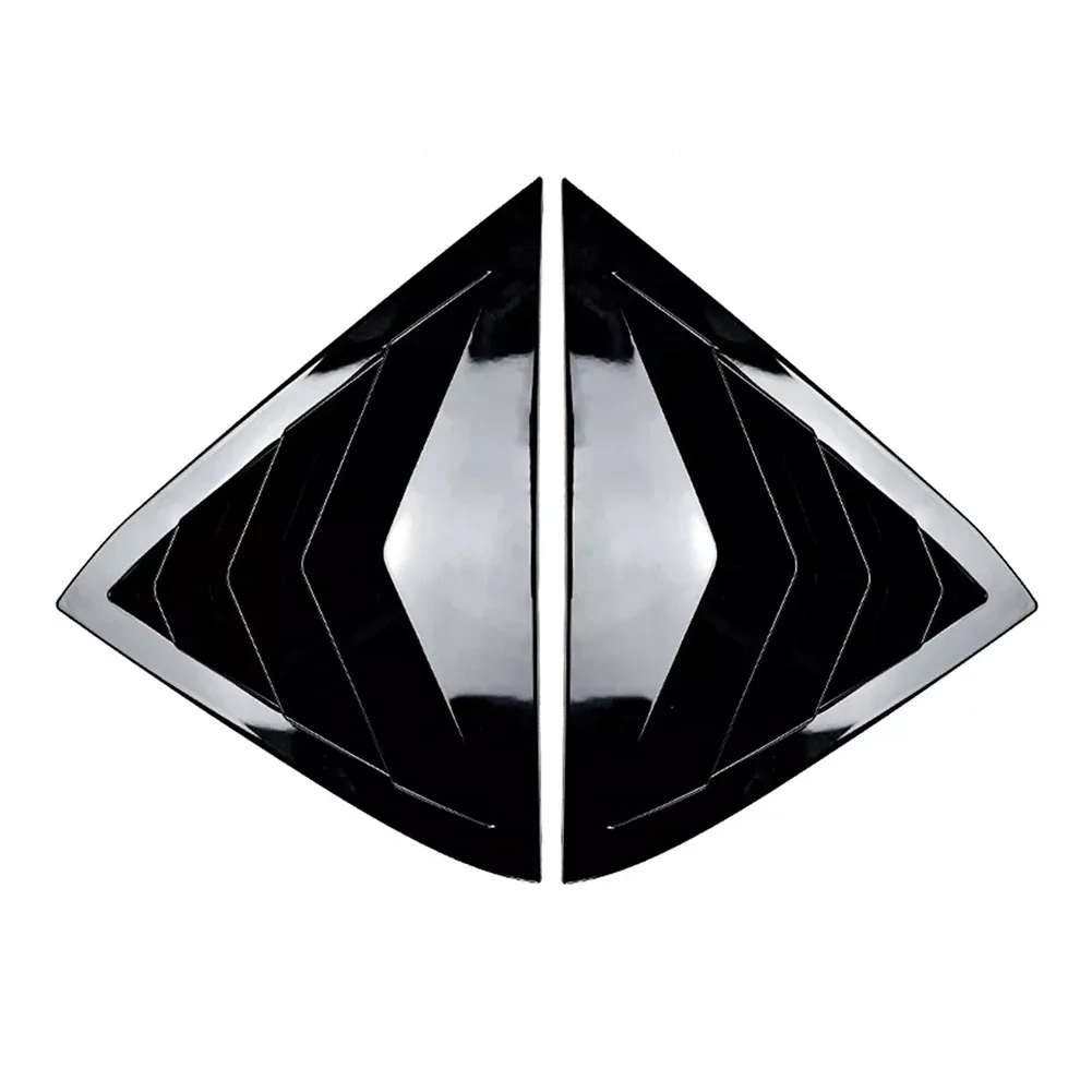 1 пара автомобильных задніх дверей стеклянная жалюзи накладка для Ford Fiesta MK7 MK7.5