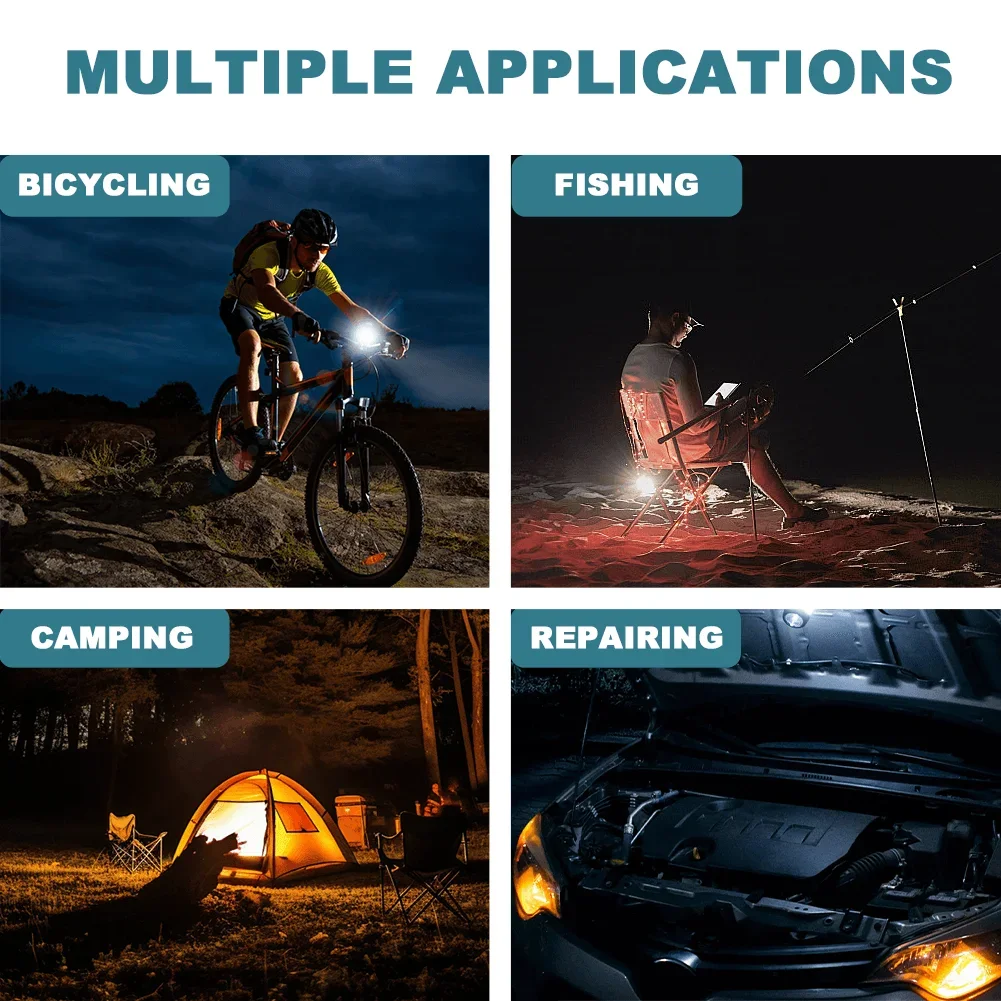 Беспроводной электрический рабочий светильник светодиодный прожектор фонарик