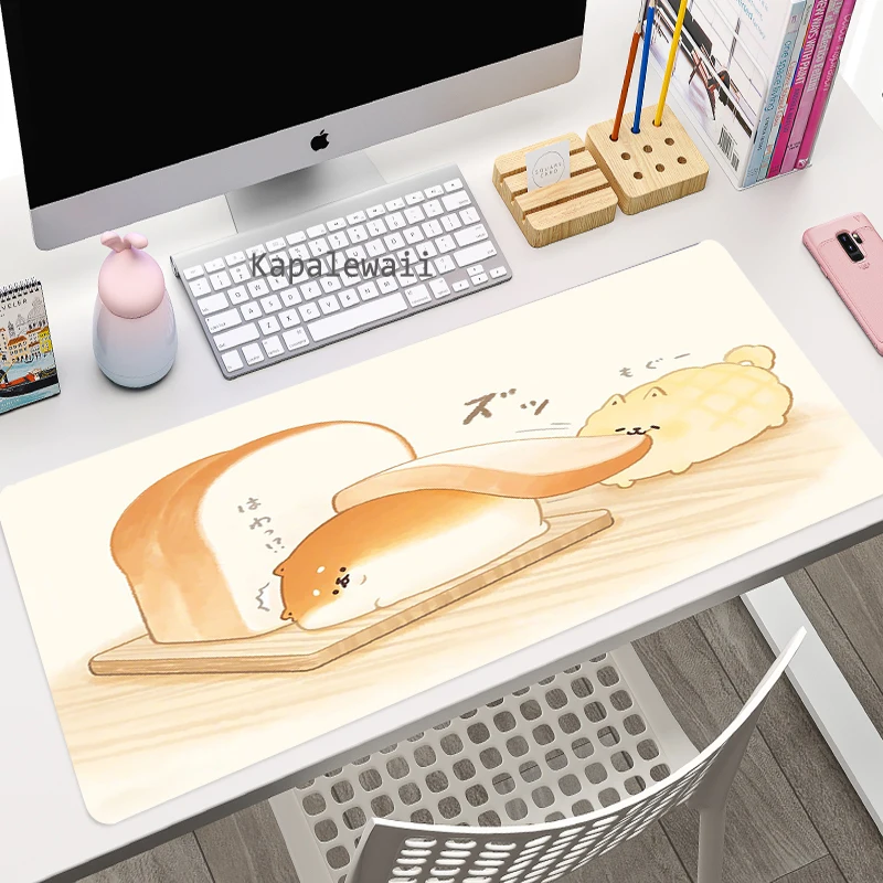 cute mouse pad comtuper desk mat large xl mousepad kawaii gaming accessoroes laptop gamer keyboard macbook waterproof maus mat free global shipping