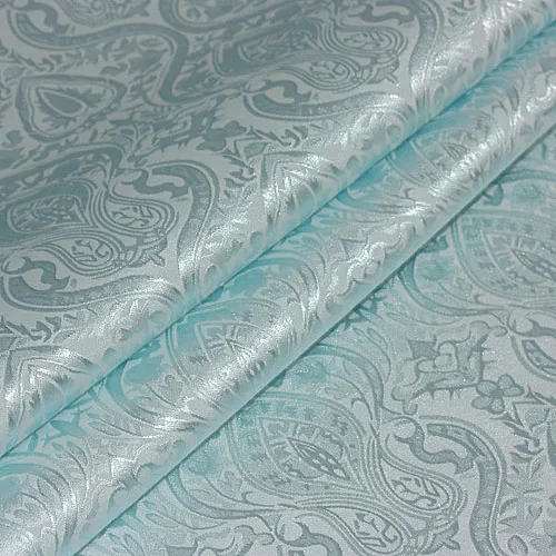

Jacquard Fabric Micro-stretch Glossy By The Meter for Dresses Cheongsam Hanfu Sewing Silky Soft Summer Drape White Smooth Cloth