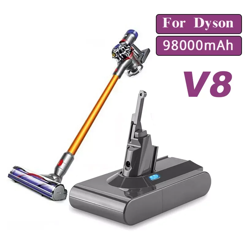 

Сменный аккумулятор Dyson V8 21,6 в, 98000 мАч для пылесоса Dyson V8