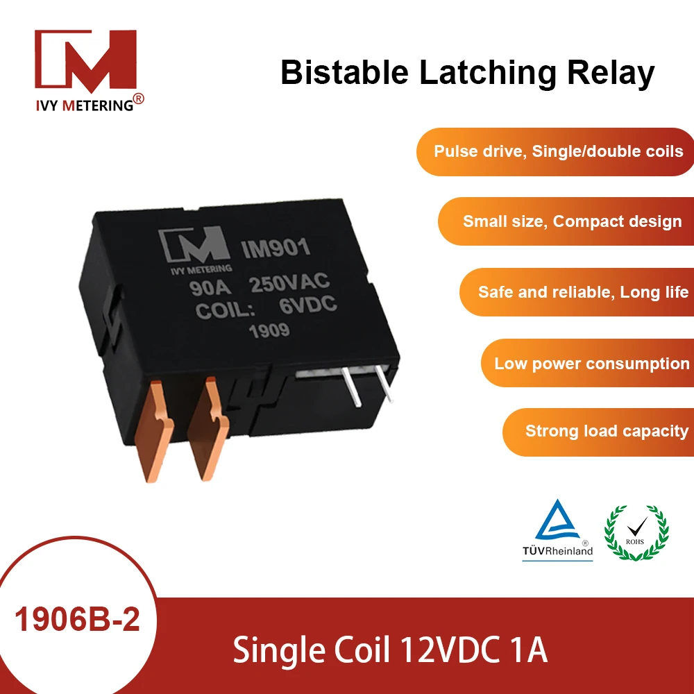 

90A 220VAC Магнитный переключатель с двойной катушкой 12V 24V Реле с фиксацией для автоматической системы управления
