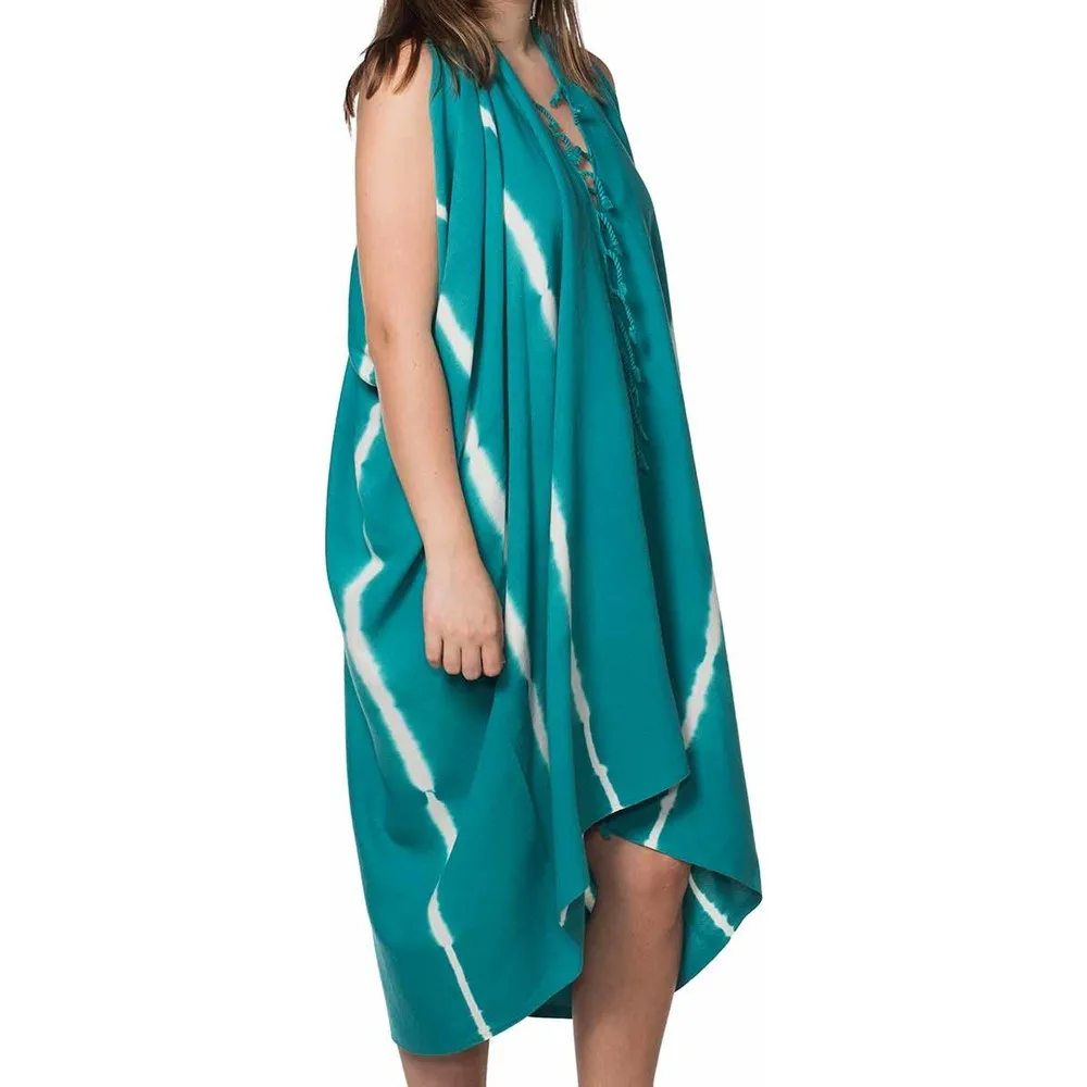 

Тканый батик ручной работы Dorlie, пляжная одежда для улицы, хлопок/бамбук