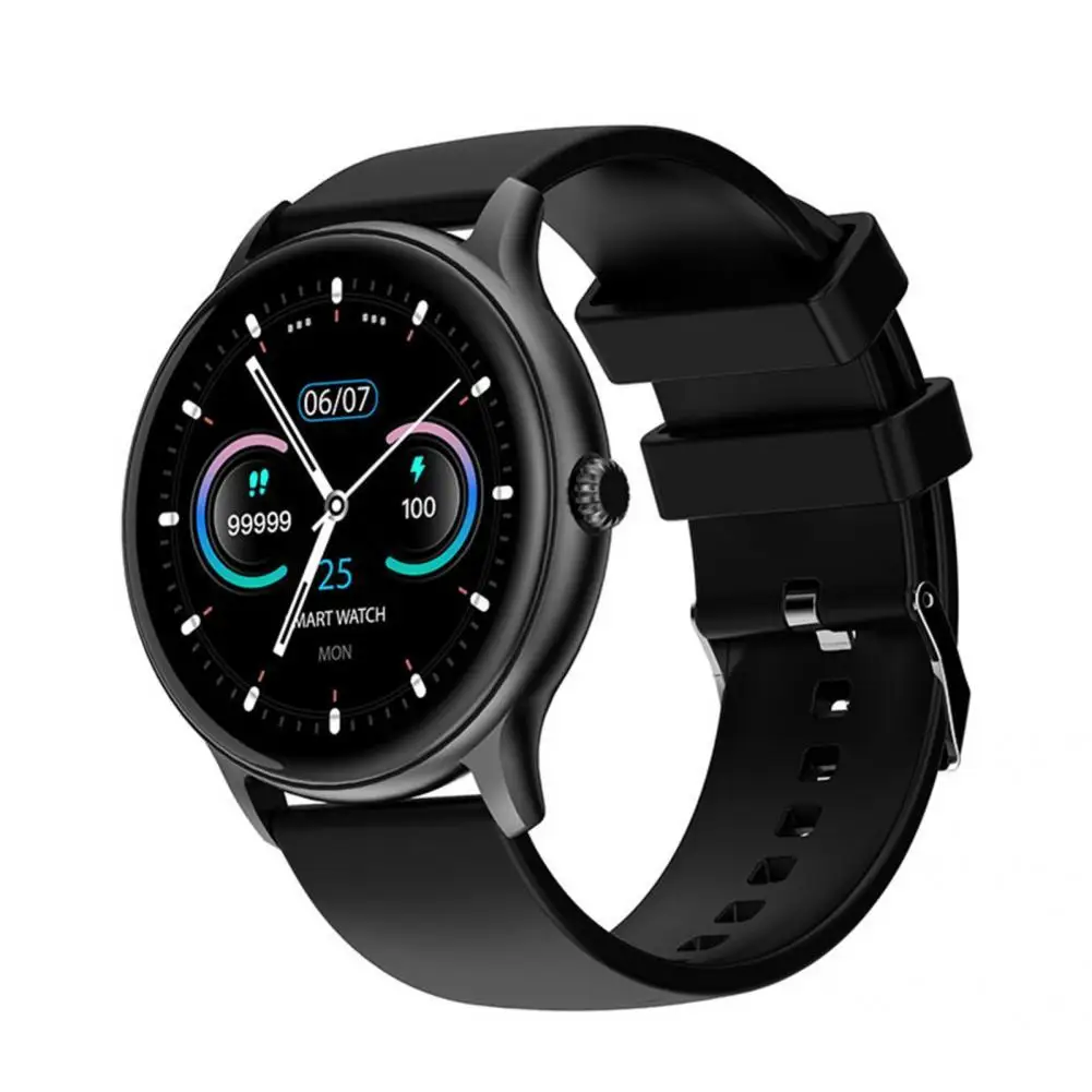 

Умный браслет с широким сенсорным экраном 1,28 дюйма