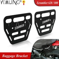 motorcycle luggage side rack saddle bag mounting bracket holder for ducati scrambler 620 800 icon 2016 2017 2018 2019 2020 2021
