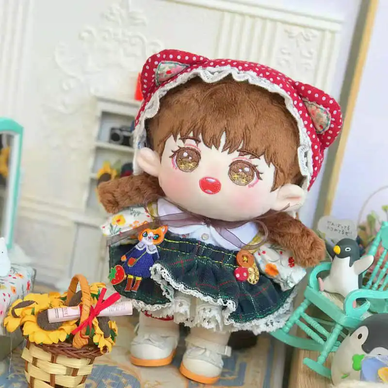 

Звездный сувенир Plushie DIY Сменные мягкие игрушки Аксессуары для кукол 20 см плюшевая одежда Kpop кавайные вещи одежда плюшевая Одежда для девоче...