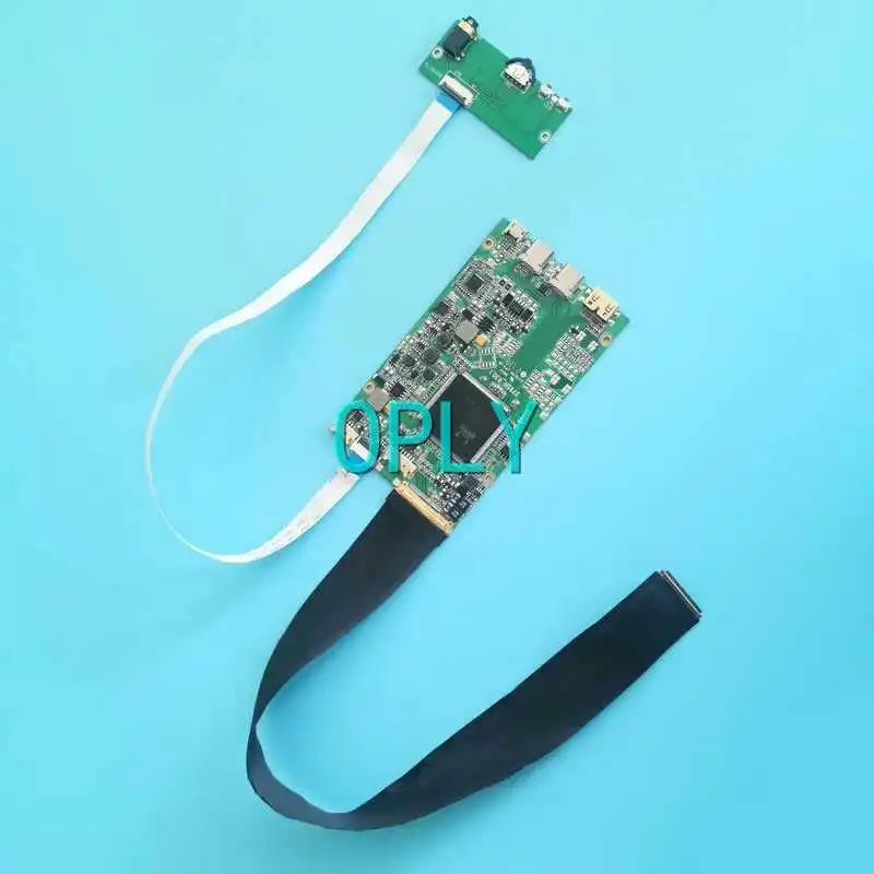 

For B133ZAN02 B133ZAN01 LQ133D1JX31 Laptop Screen EDP 40 Pin DIY Kit 3840*2160 13.3" Mini-HDMI TYPE-C 4K Drive Controller Board